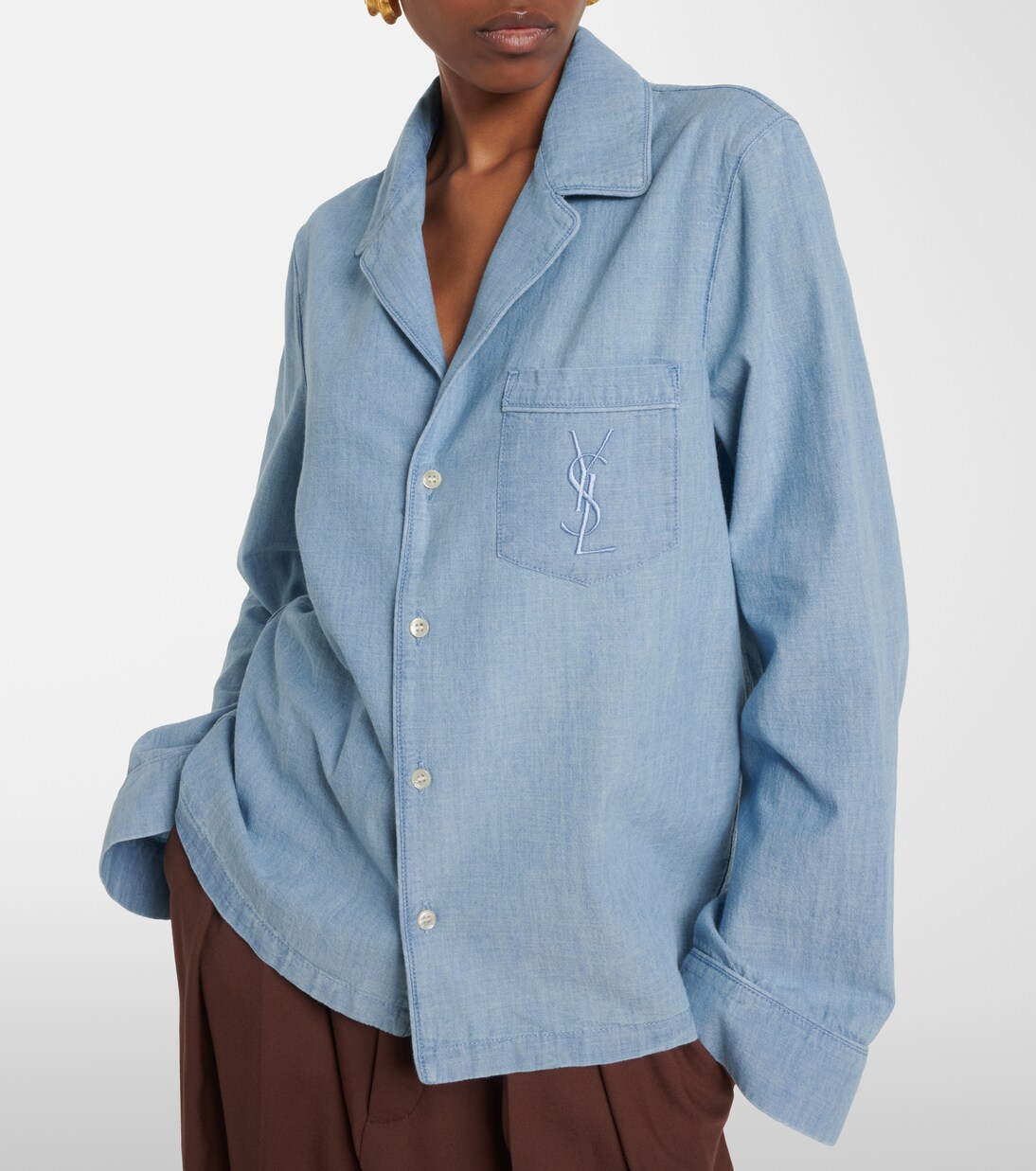 Cassandre denim shirt | Saint Laurent