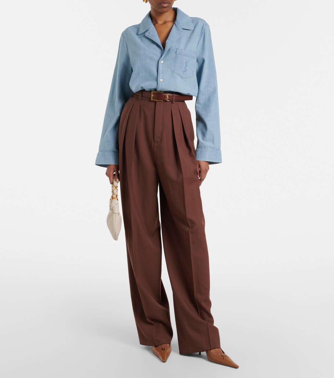 Cassandre denim shirt | Saint Laurent