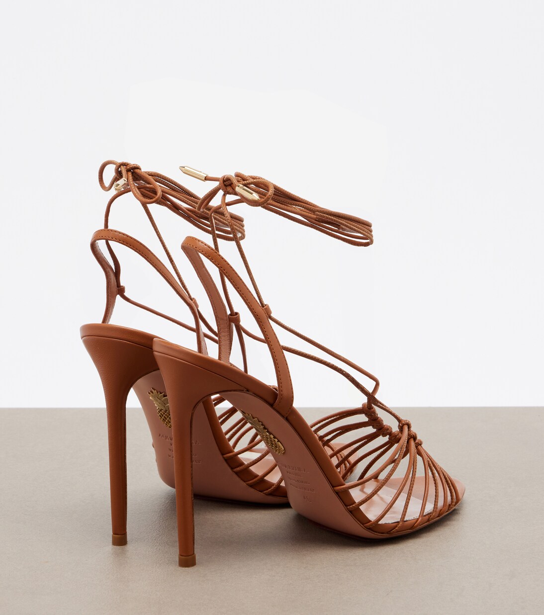 Ritmo leather sandals | Aquazzura