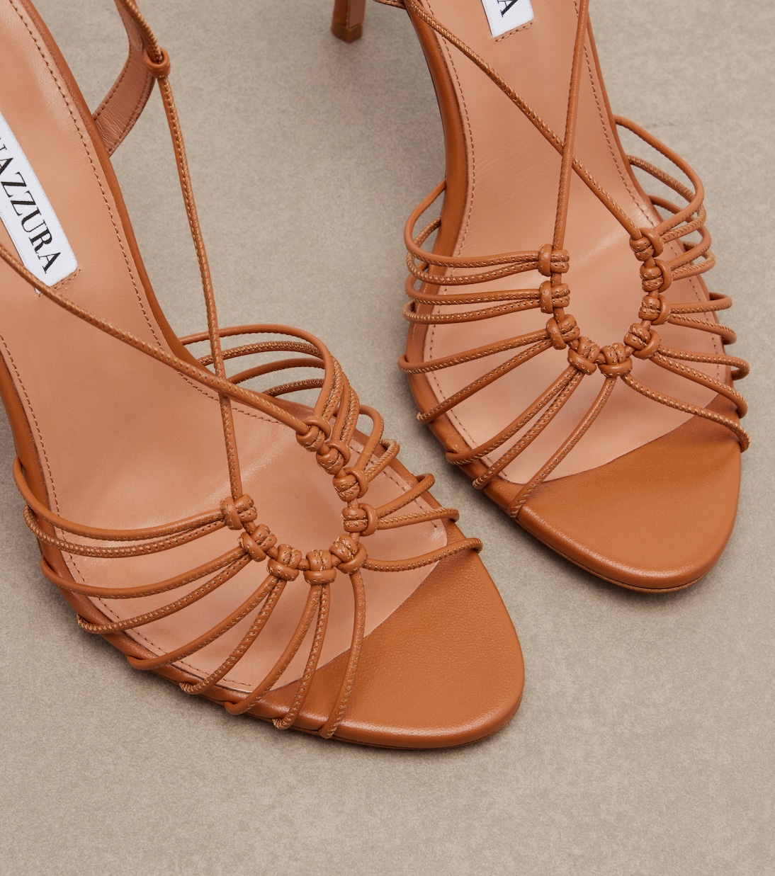 Ritmo leather sandals | Aquazzura
