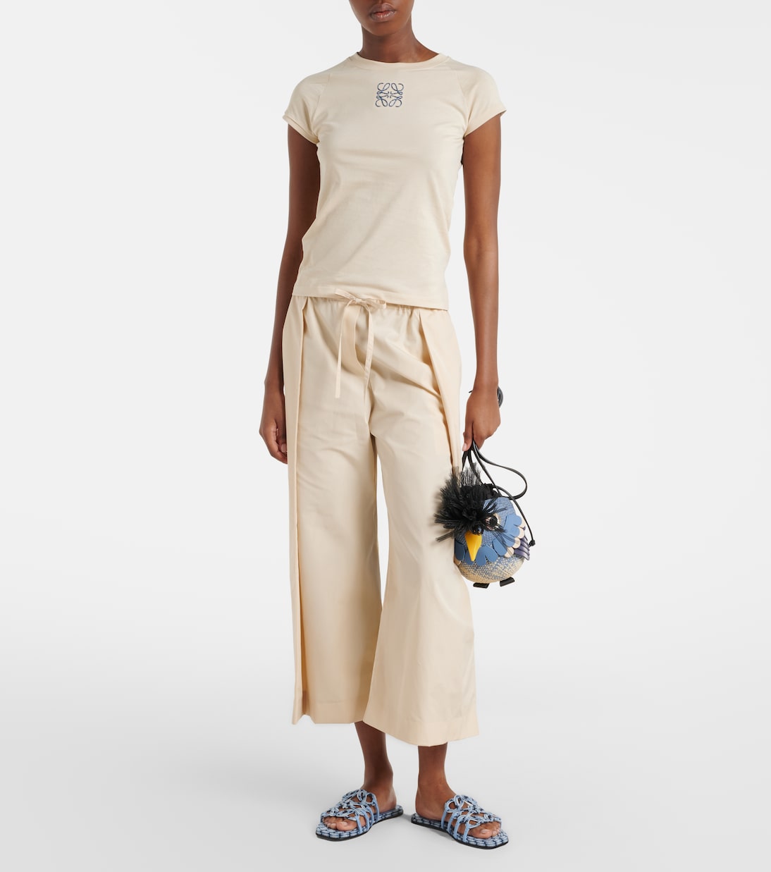 Paula's Ibiza Anagram cotton T-shirt | Loewe