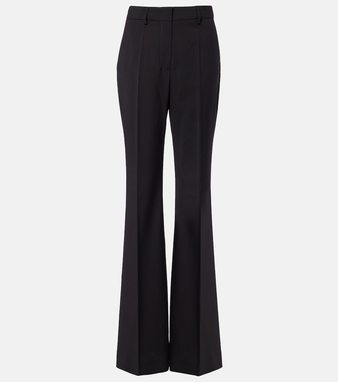 Pantalon évasé en laine vierge | Sportmax