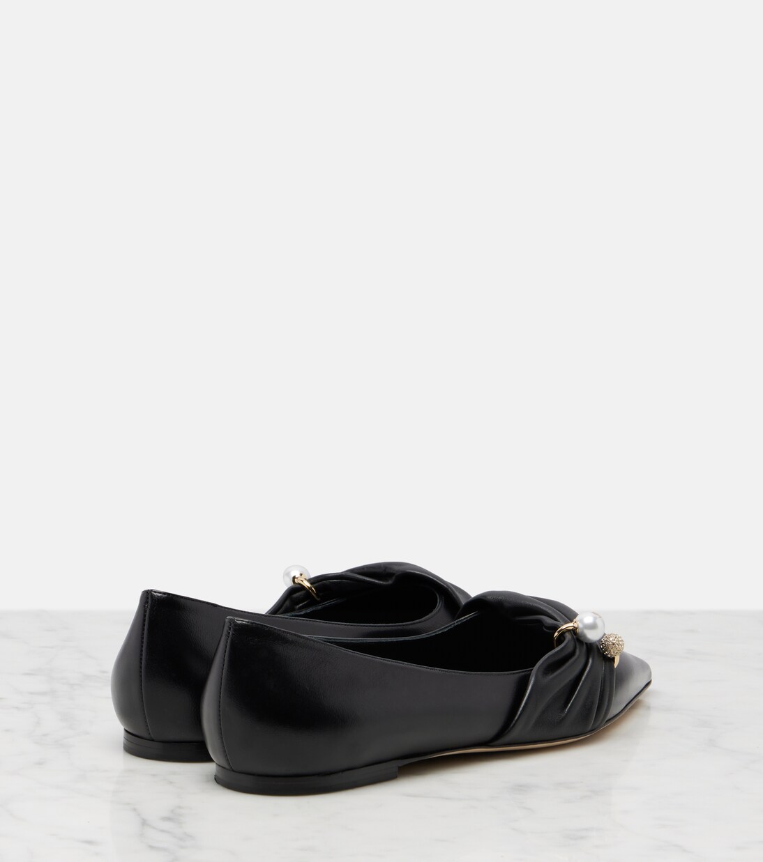 Verzierte Ballerinas Rafi aus Leder | Jimmy Choo