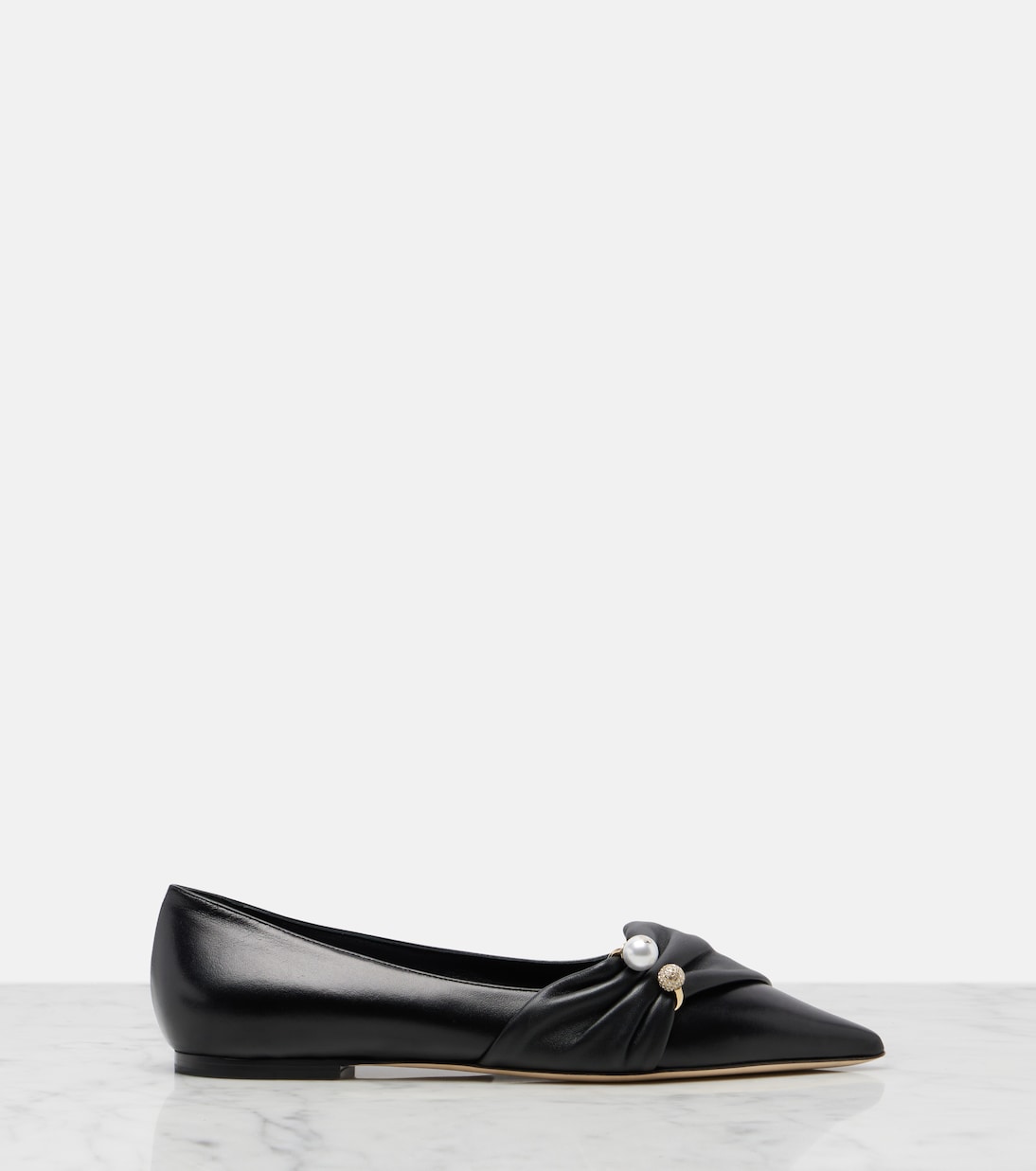 Verzierte Ballerinas Rafi aus Leder | Jimmy Choo