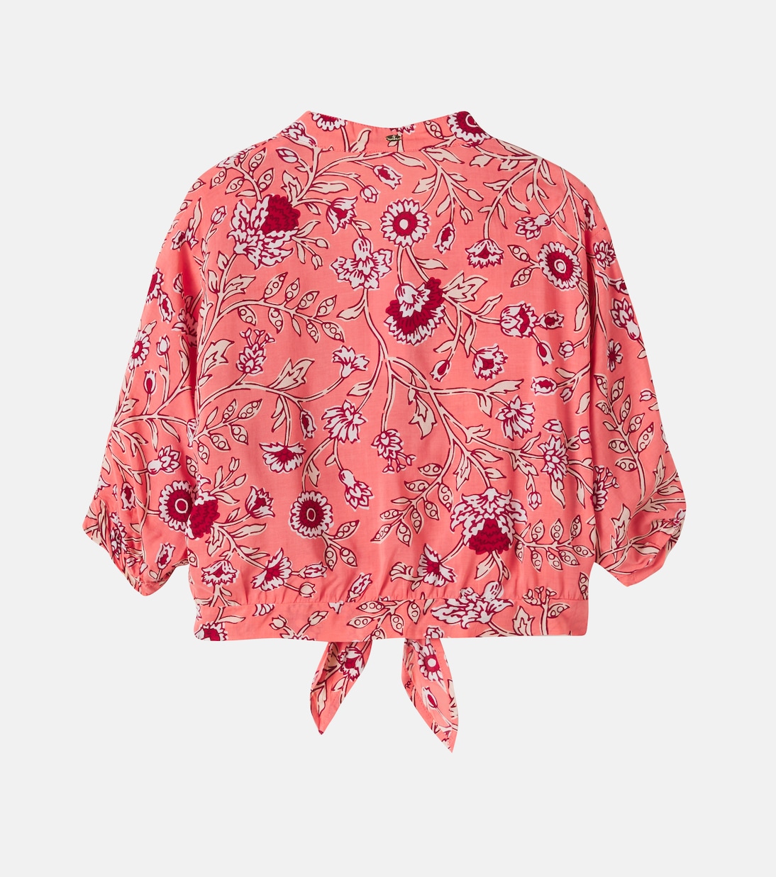 Azia floral shirt | Poupette St Barth Kids