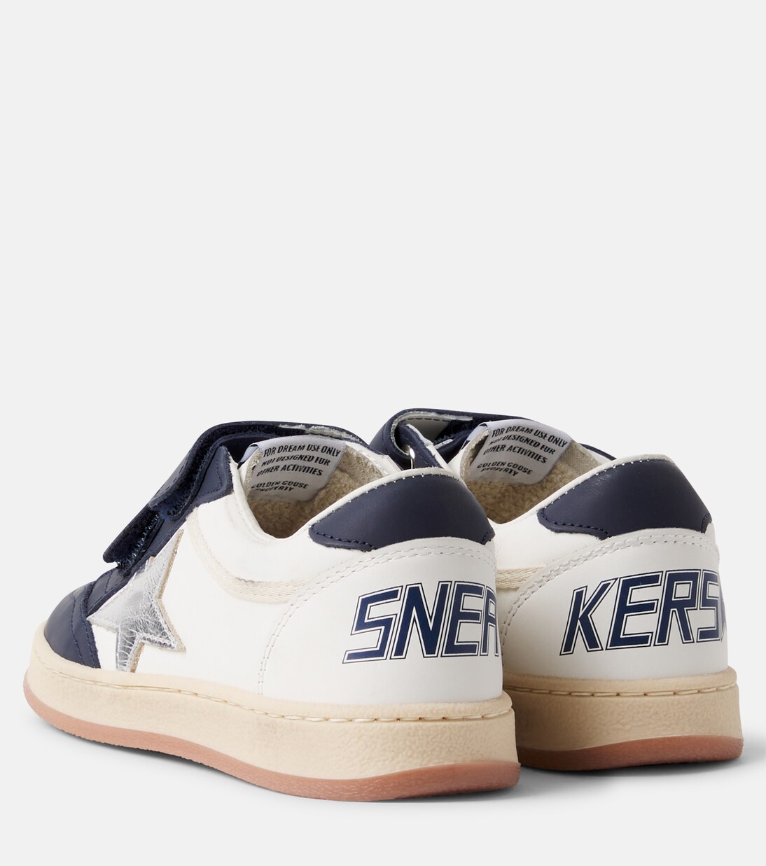 Ball Star leather sneakers | Golden Goose Kids