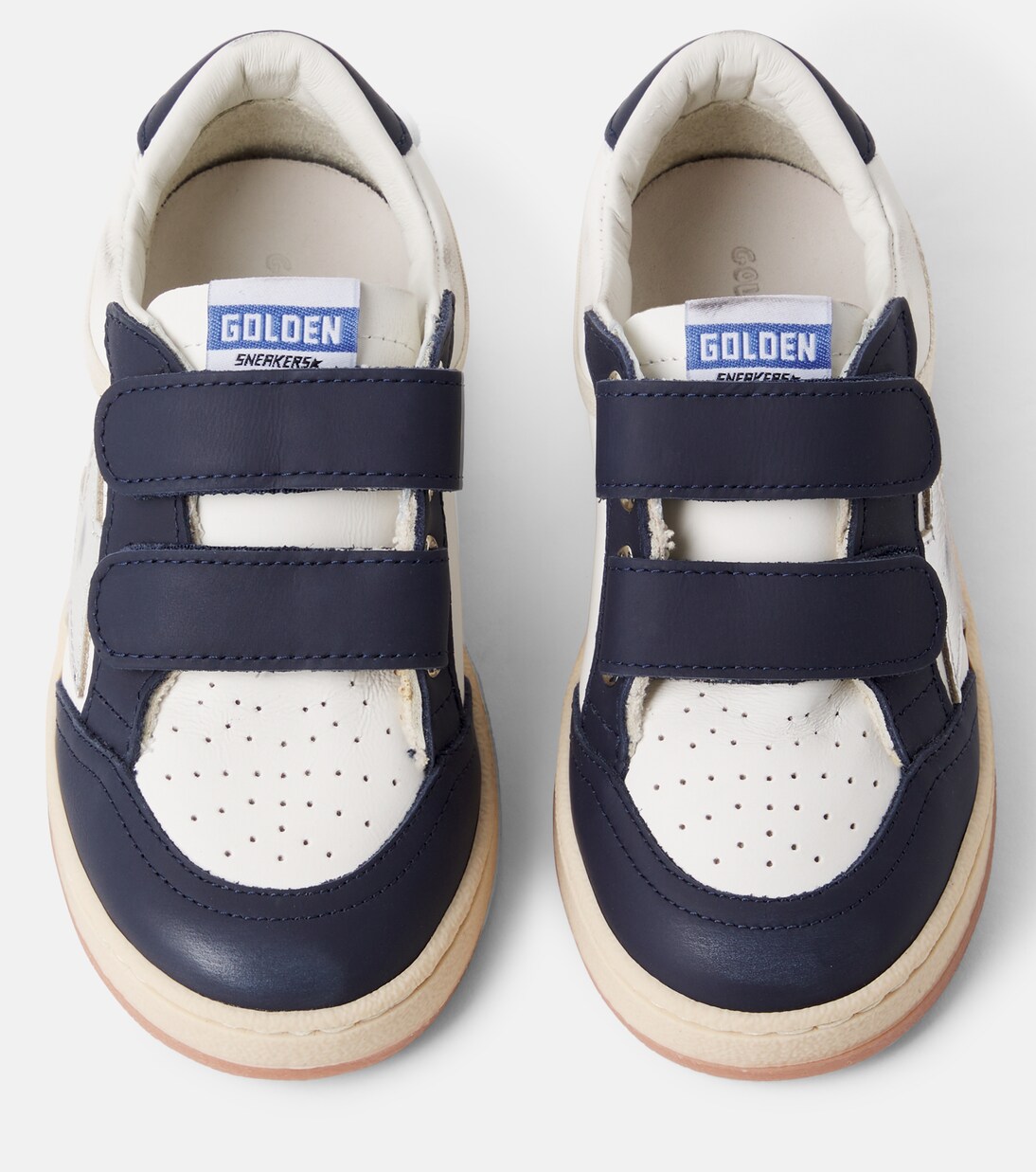 Ball Star leather sneakers | Golden Goose Kids