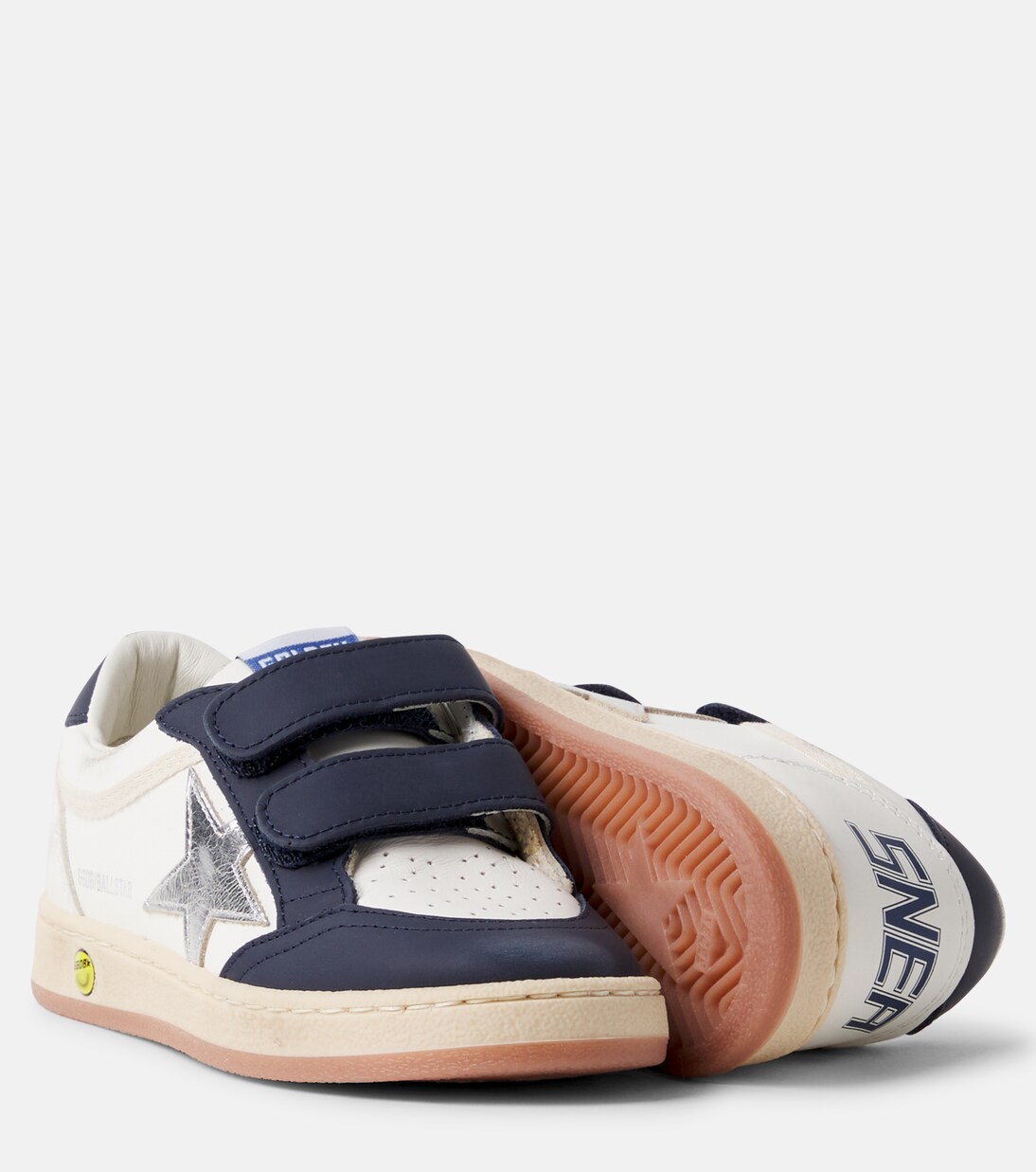 Ball Star leather sneakers | Golden Goose Kids