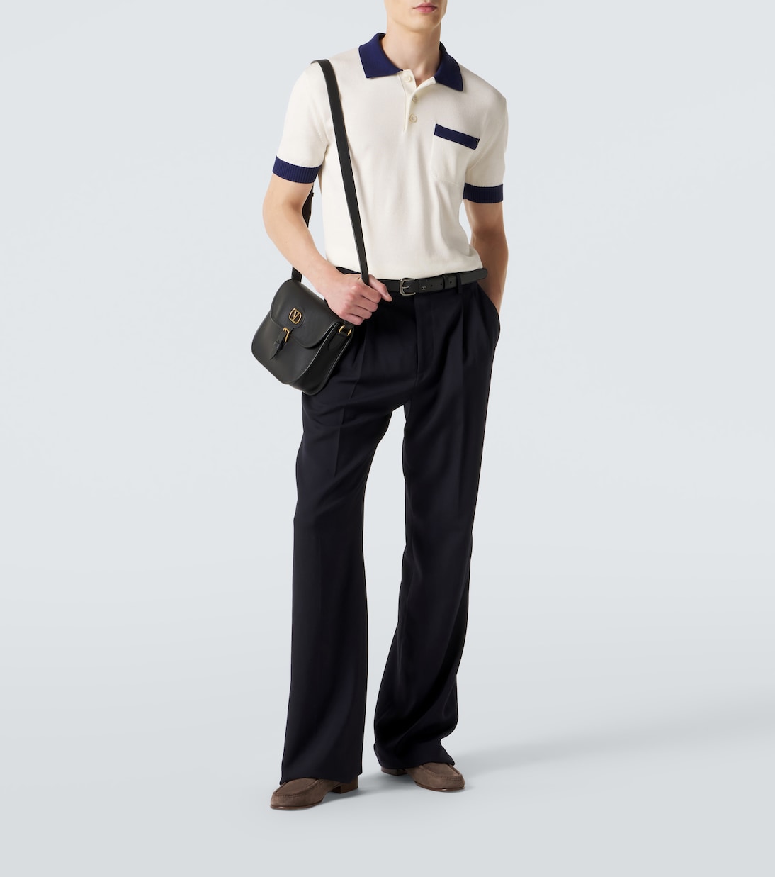 VGold cotton polo shirt  | Valentino