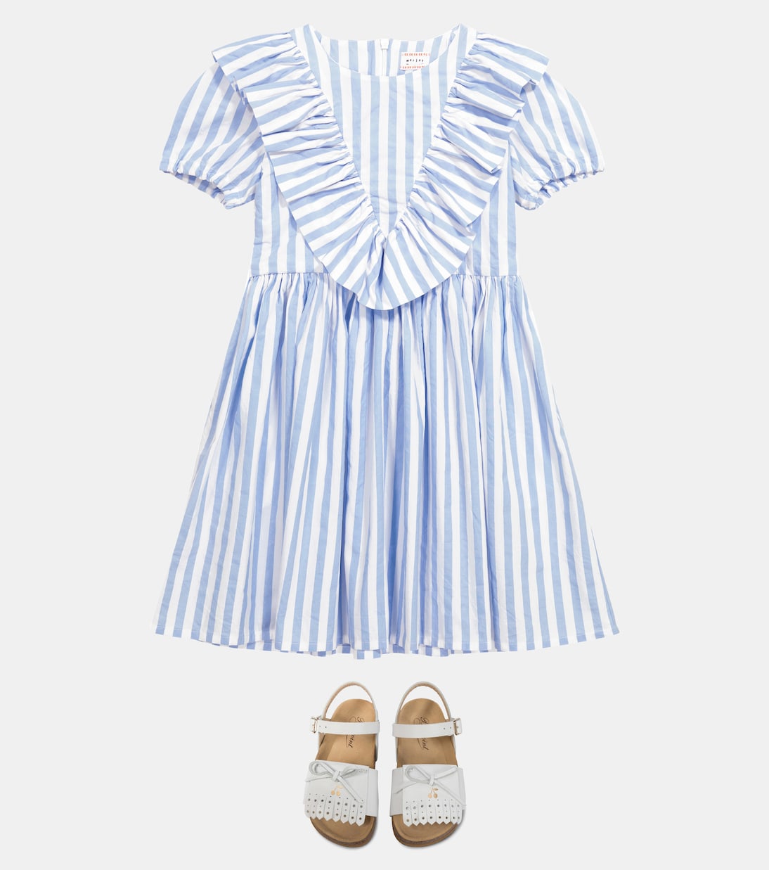 Robe Nova rayée en coton | Morley