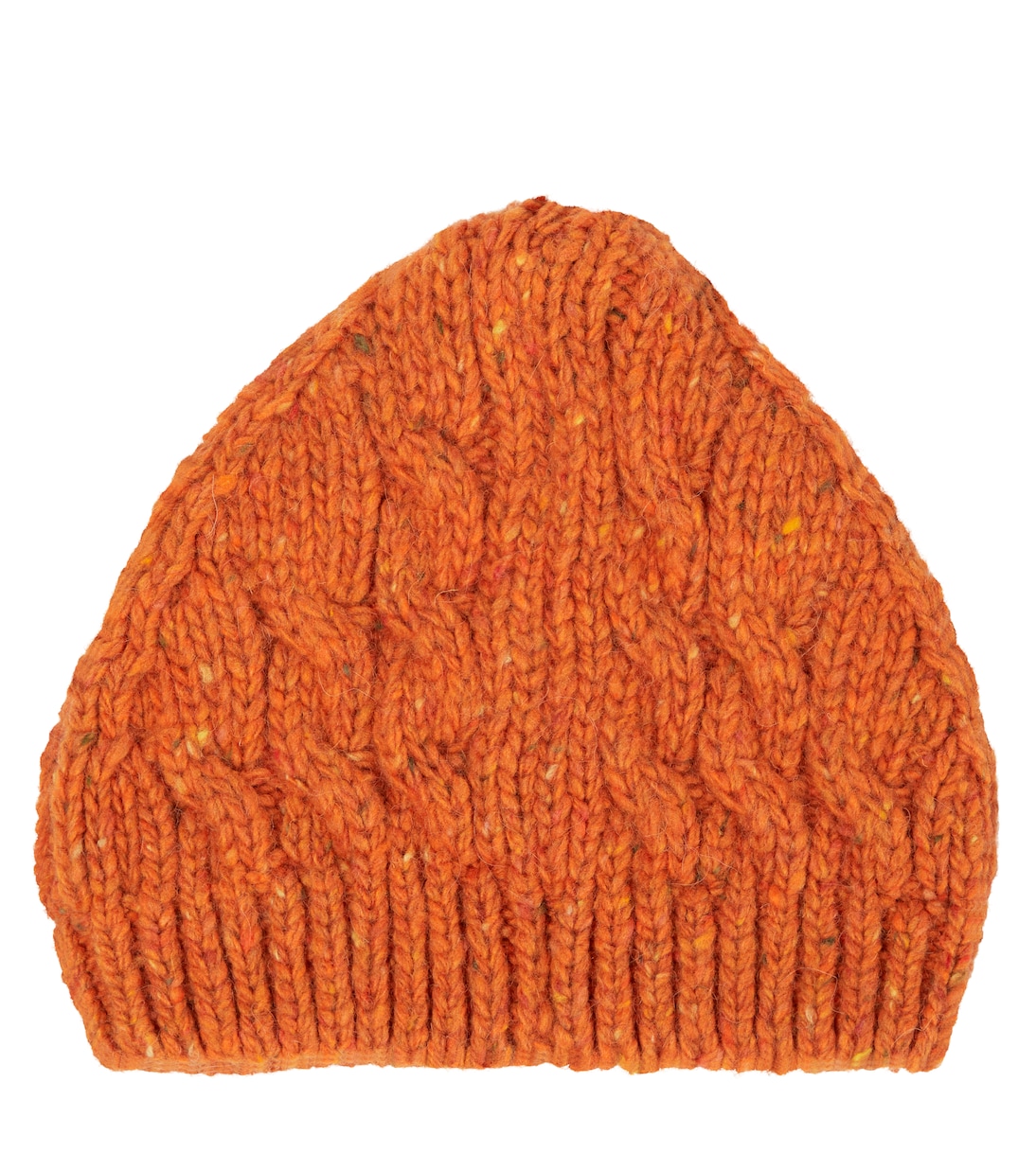 Cable-knit wool-blend beanie | The Animals Observatory