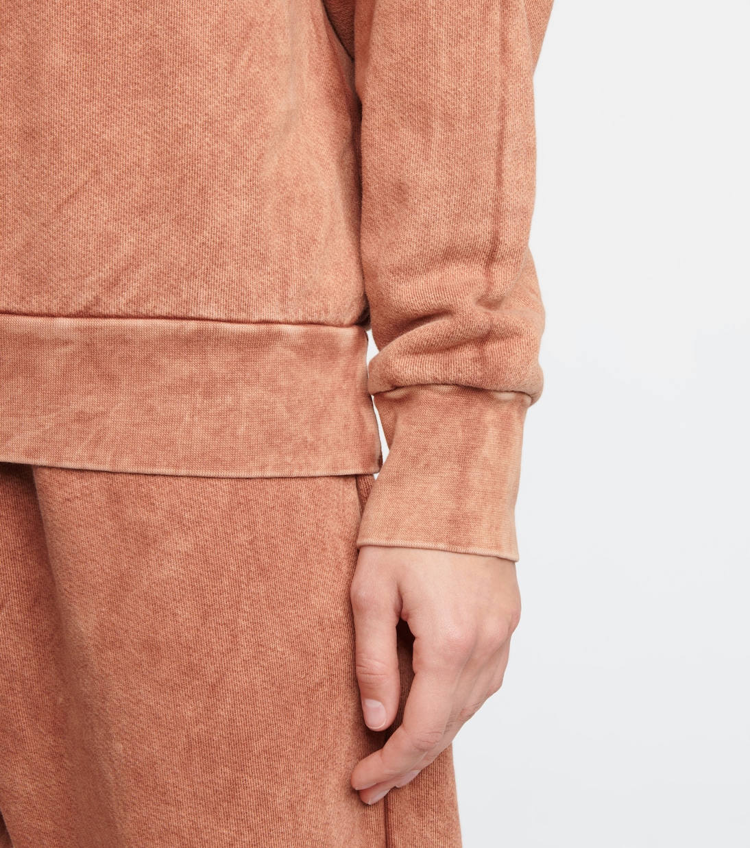 Sweatshirt aus Baumwoll-Fleece | Les Tien