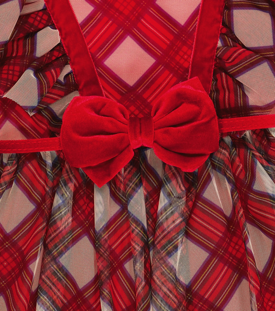 Robe à carreaux | Monnalisa