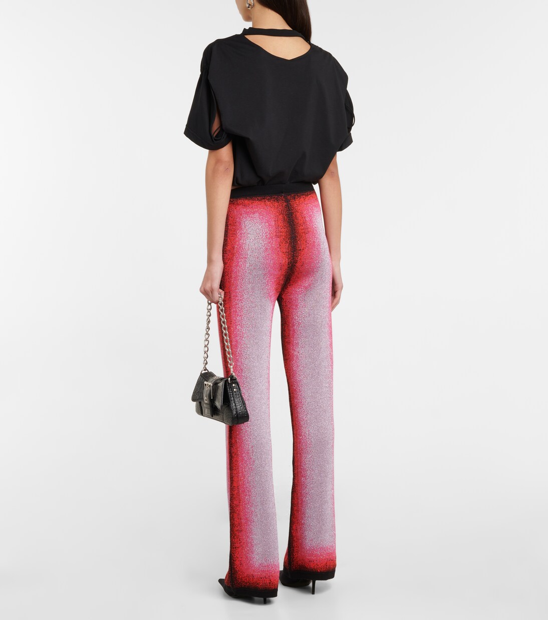 Hose mit weitem Bein aus Strick | Y/Project