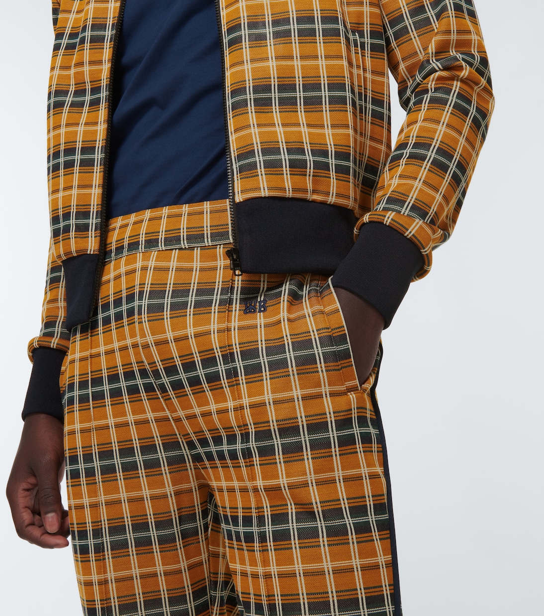 Pantalones deportivos Samuel a cuadros | Wales Bonner