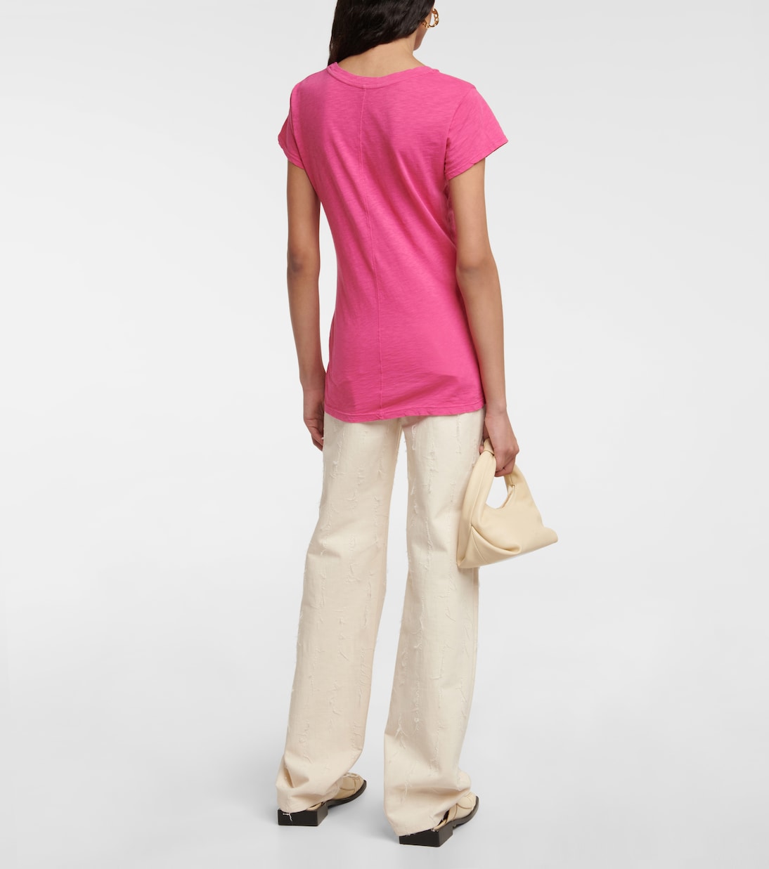 T-Shirt Odelia aus Baumwoll-Jersey | Velvet