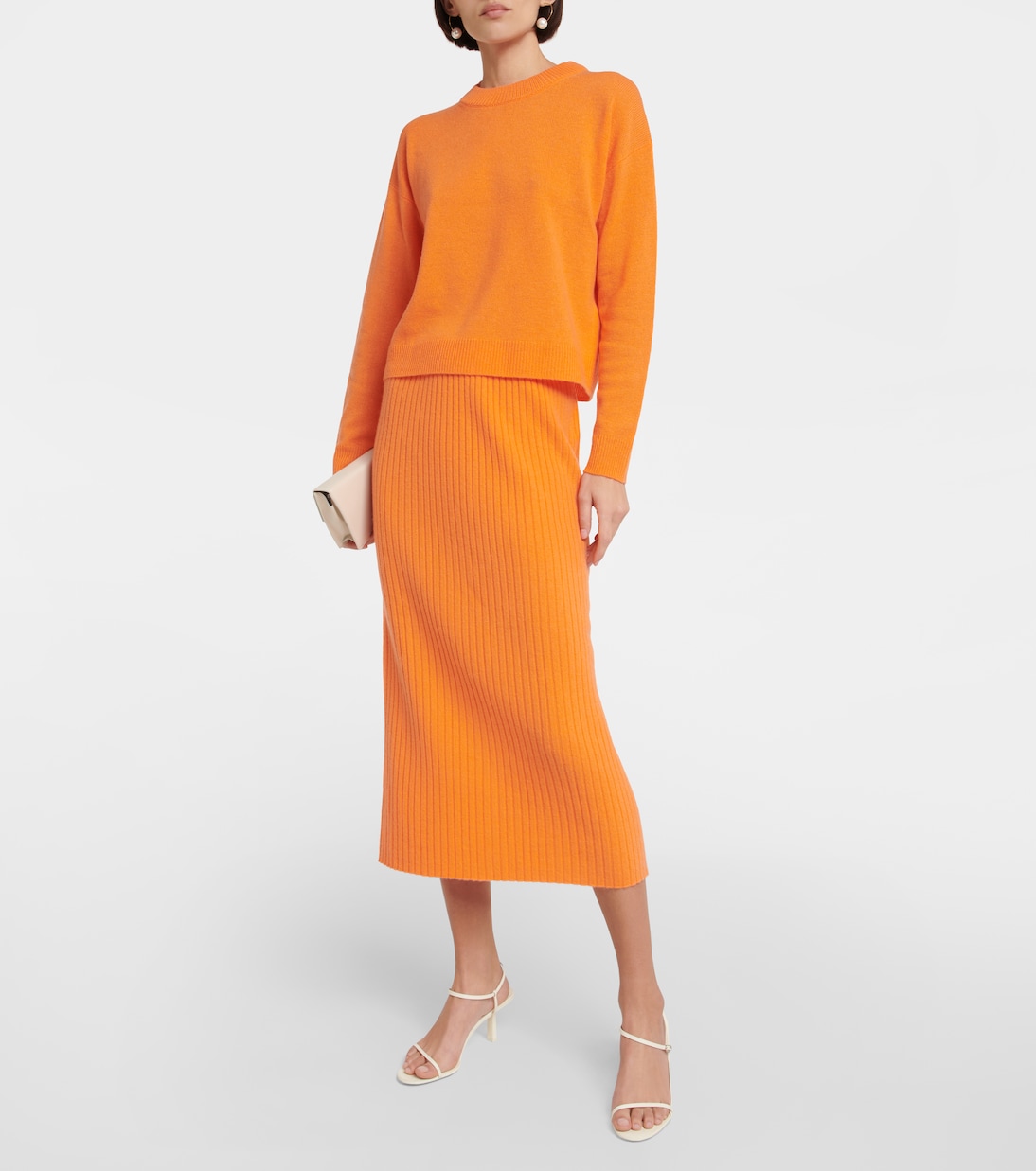 Midirock aus Kaschmir | Jardin des Orangers