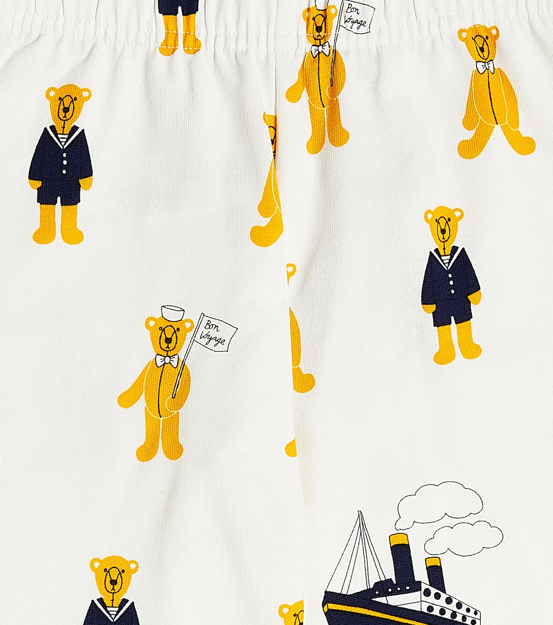 Printed cotton sweatpants | Mini Rodini