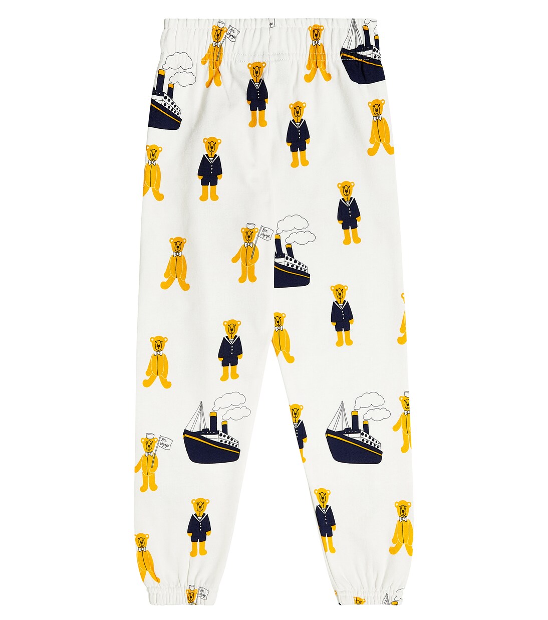 Printed cotton sweatpants | Mini Rodini