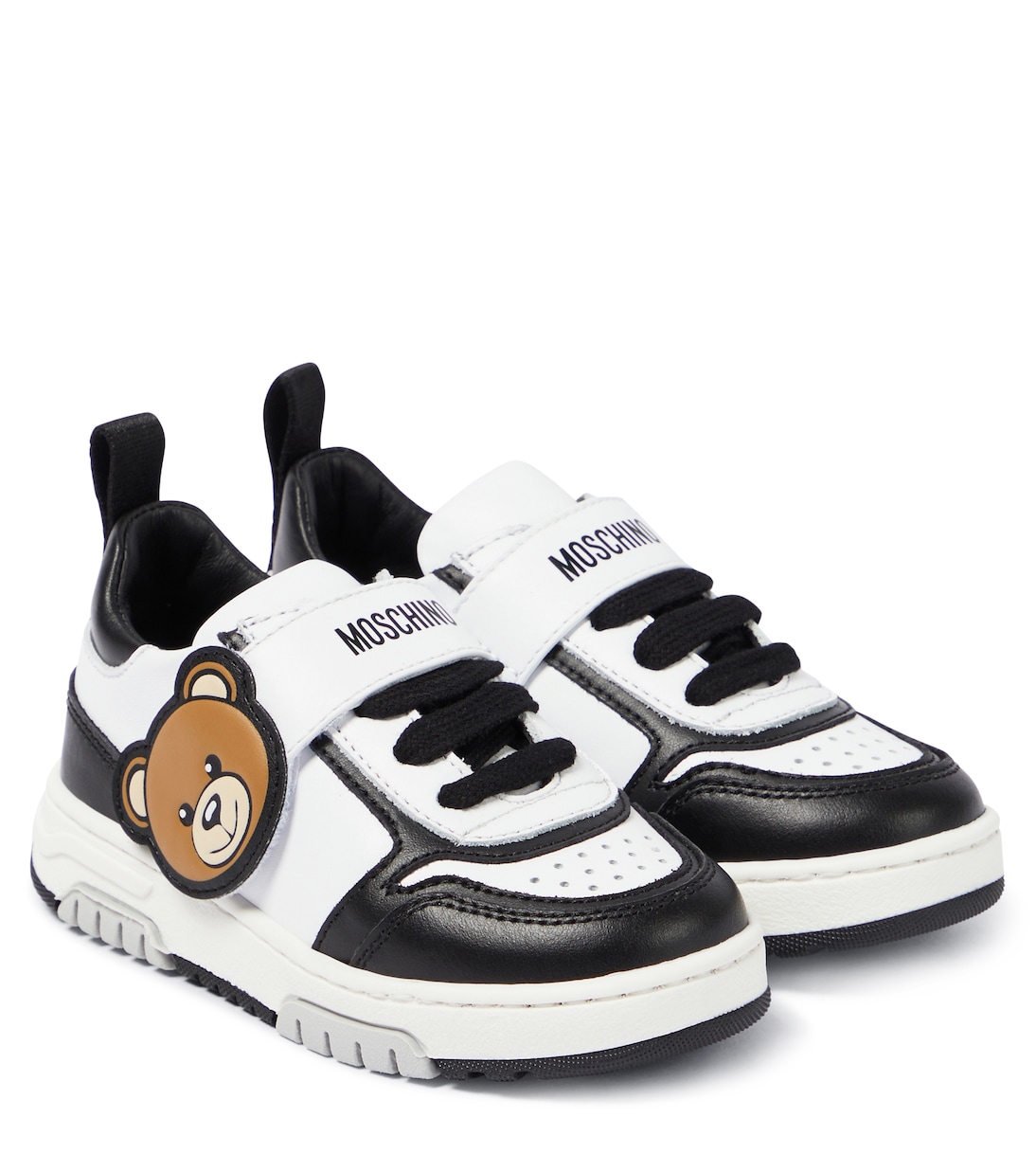 Baskets Teddy Bear en cuir | Moschino Kids