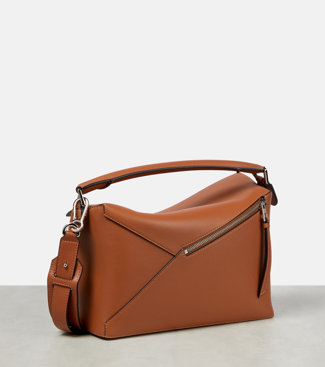 Cabas Puzzle Edge Medium en cuir | Loewe