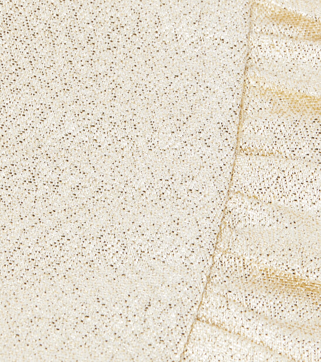 Ruffled metallic collar  | Paade Mode