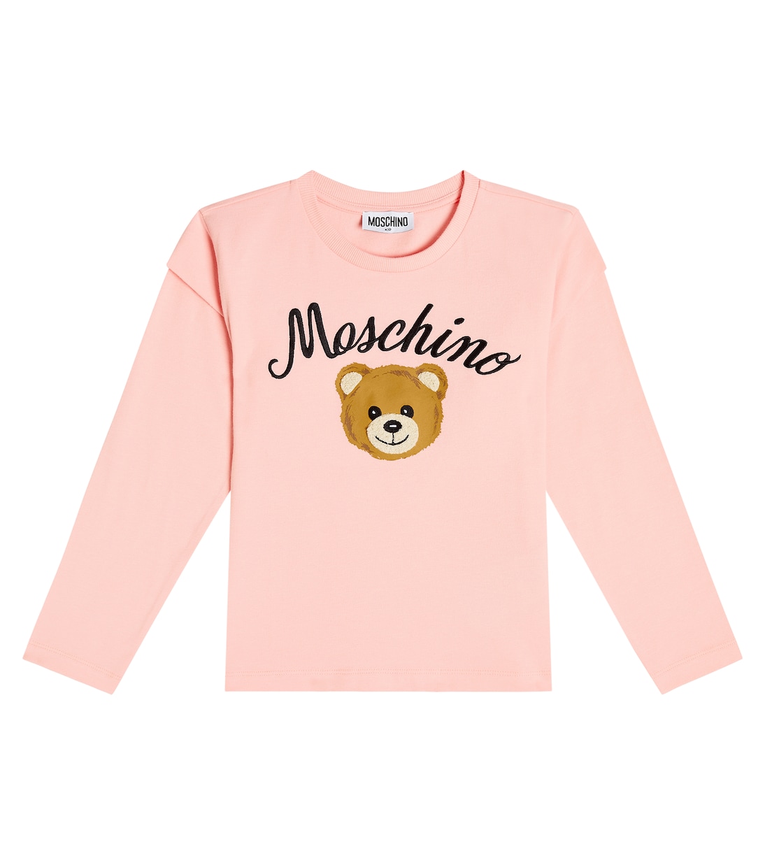 Printed cotton-blend T-shirt | Moschino Kids