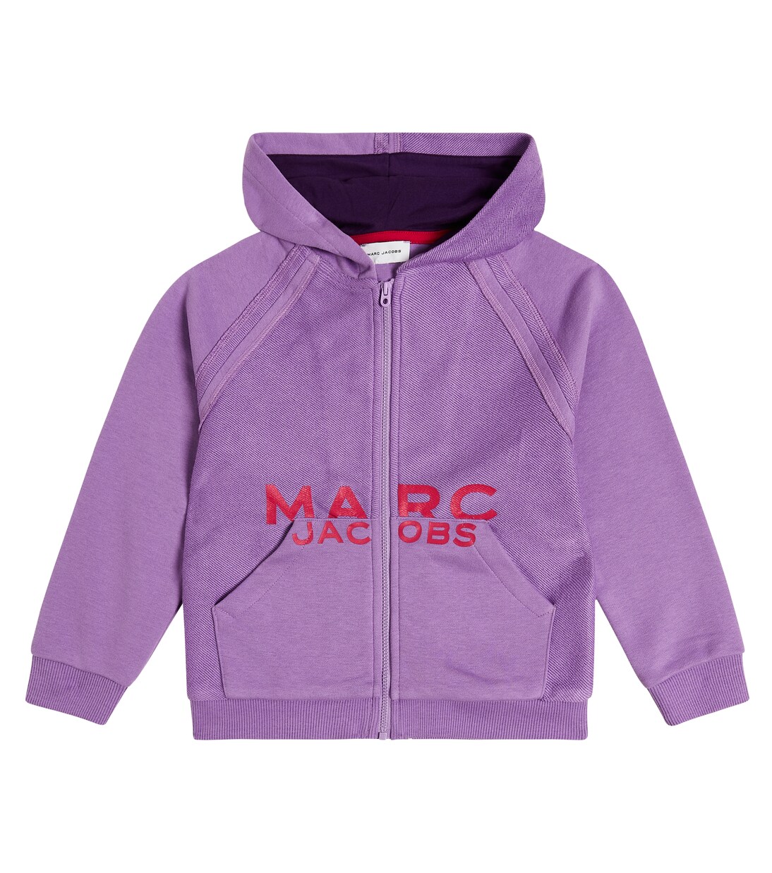 Sweat-shirt à capuche en coton mélangé | Marc Jacobs Kids