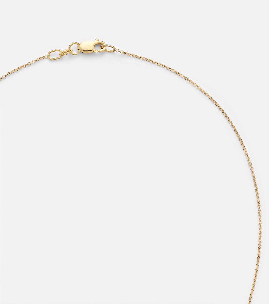 Convolute Snake 18kt gold necklace with gemstones | Ileana Makri