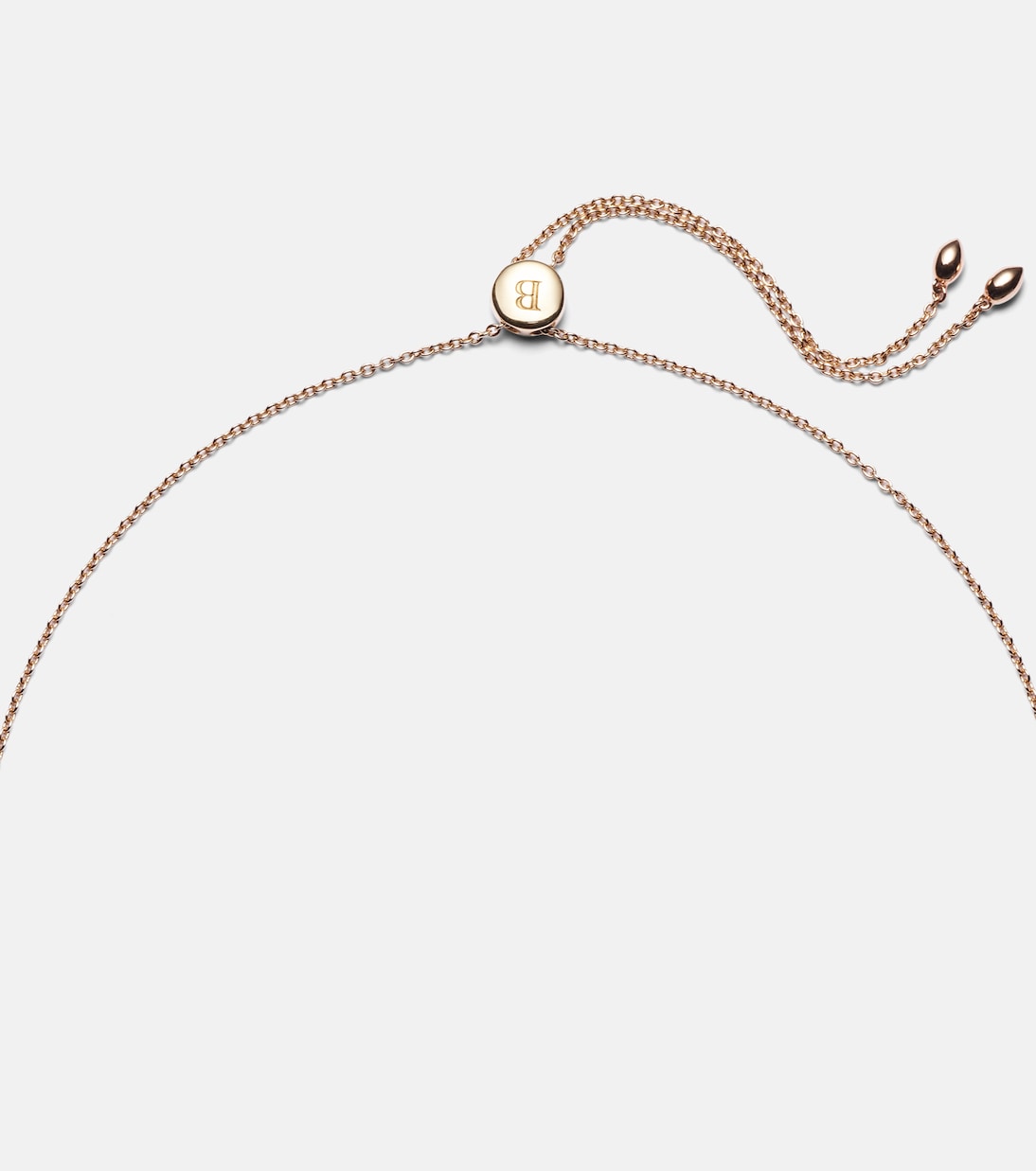 18kt rose gold necklace with prasiolite and diamonds  | Bucherer Fine Jewellery