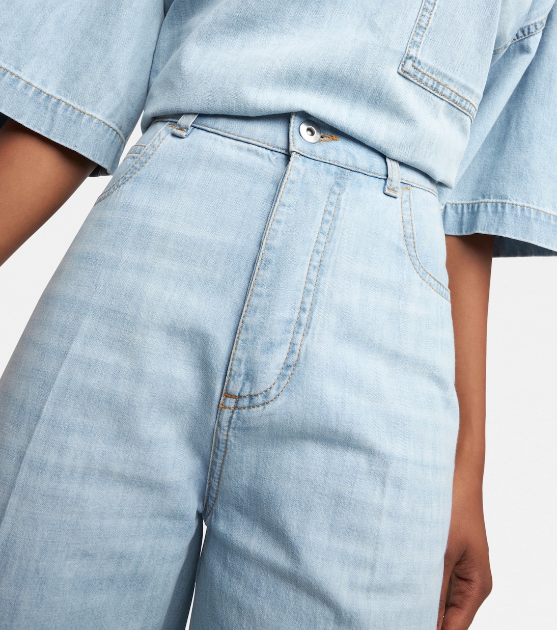 Jean ample à taille haute | Bottega Veneta