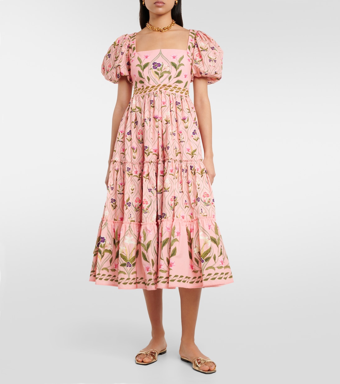 Lust metallic leather slides | D'Accori