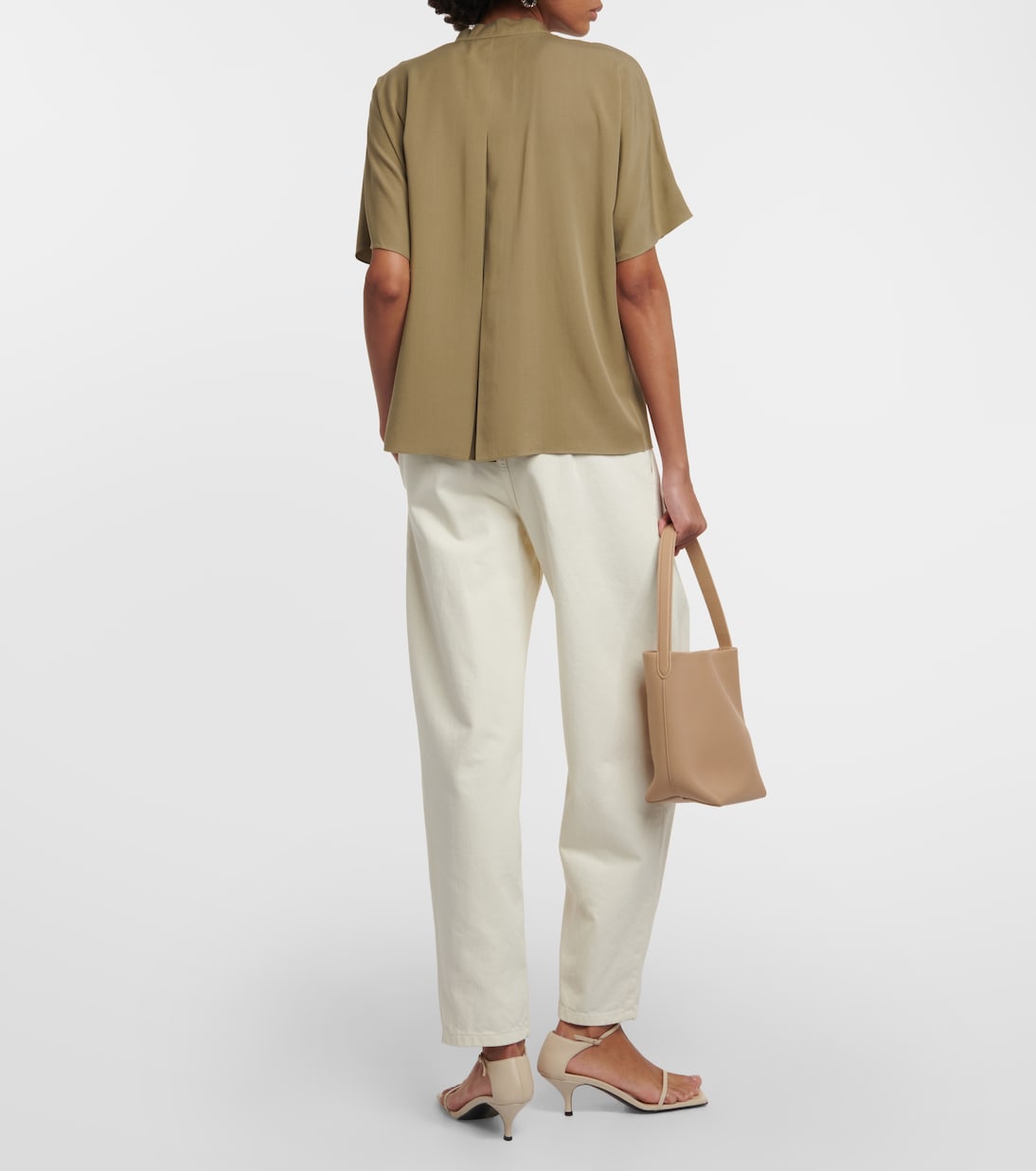 Bluse aus Satin | Vince