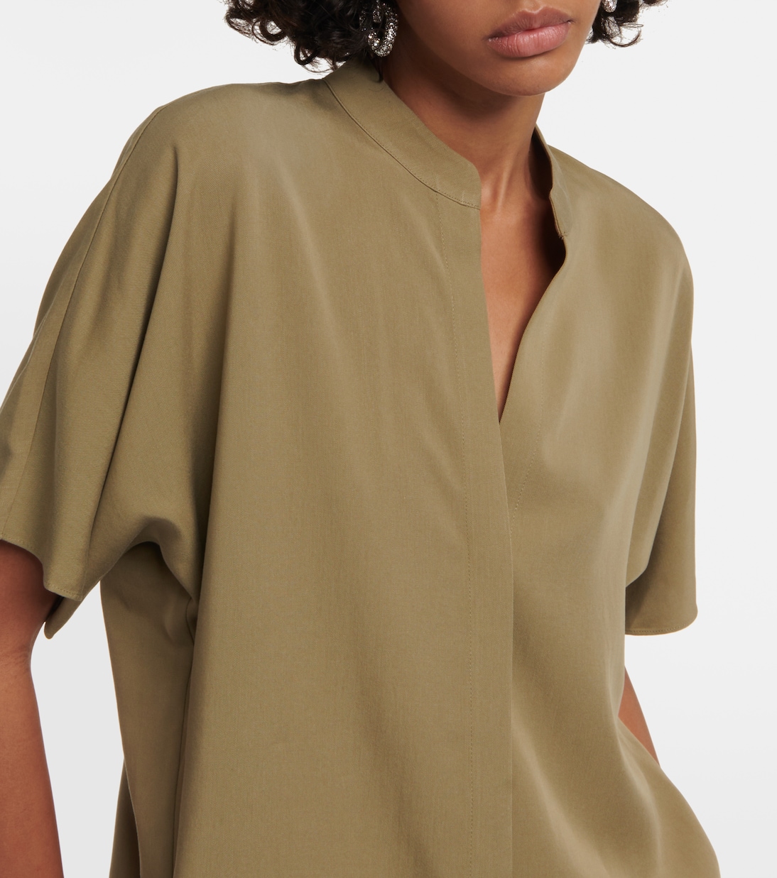 Bluse aus Satin | Vince