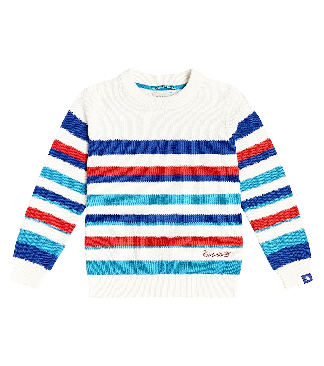 Striped cotton sweater | Scotch & Soda Kids