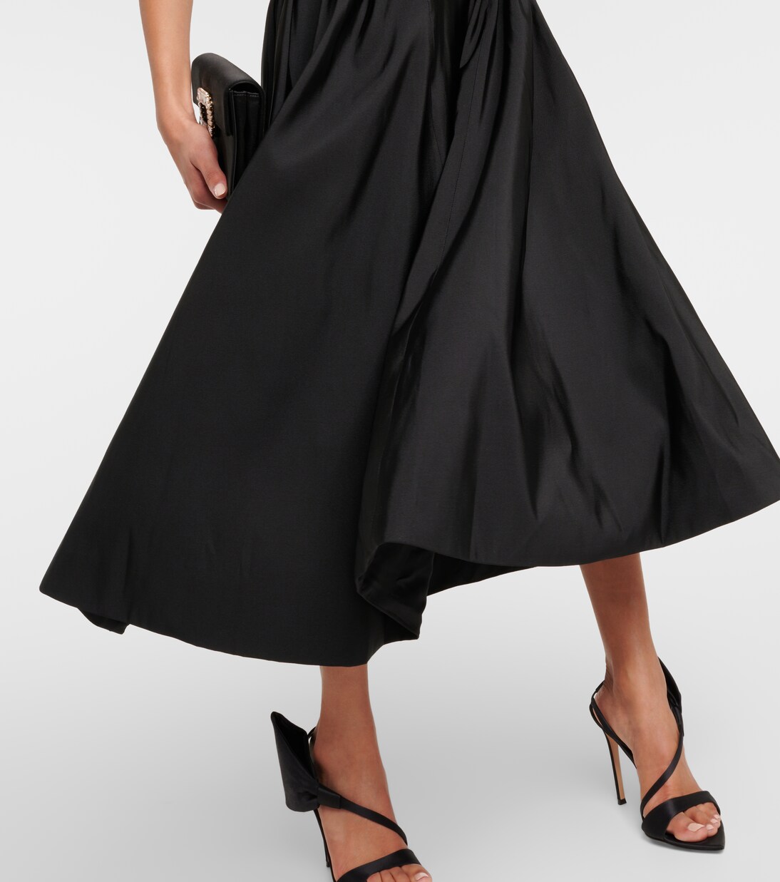 Vestido midi de seda | Markarian