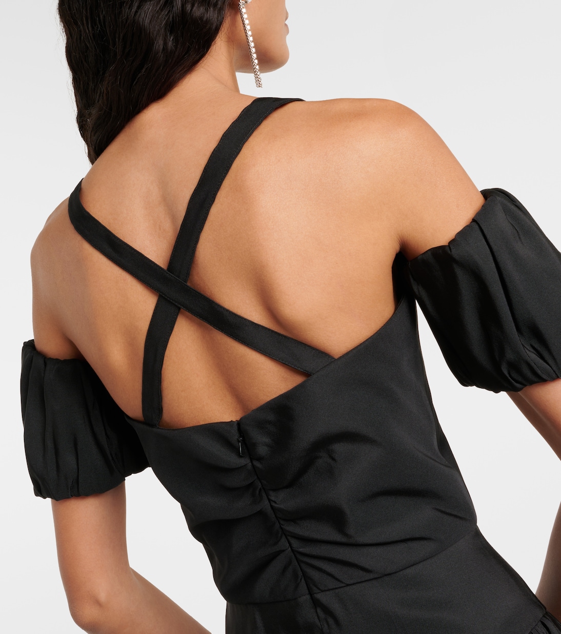 Vestido midi de seda | Markarian