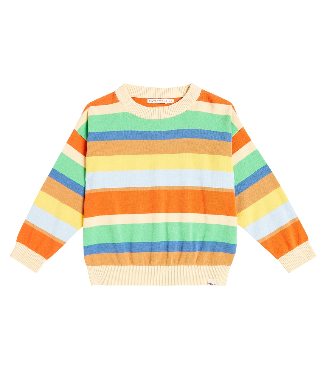 Striped cotton sweater | Tinycottons