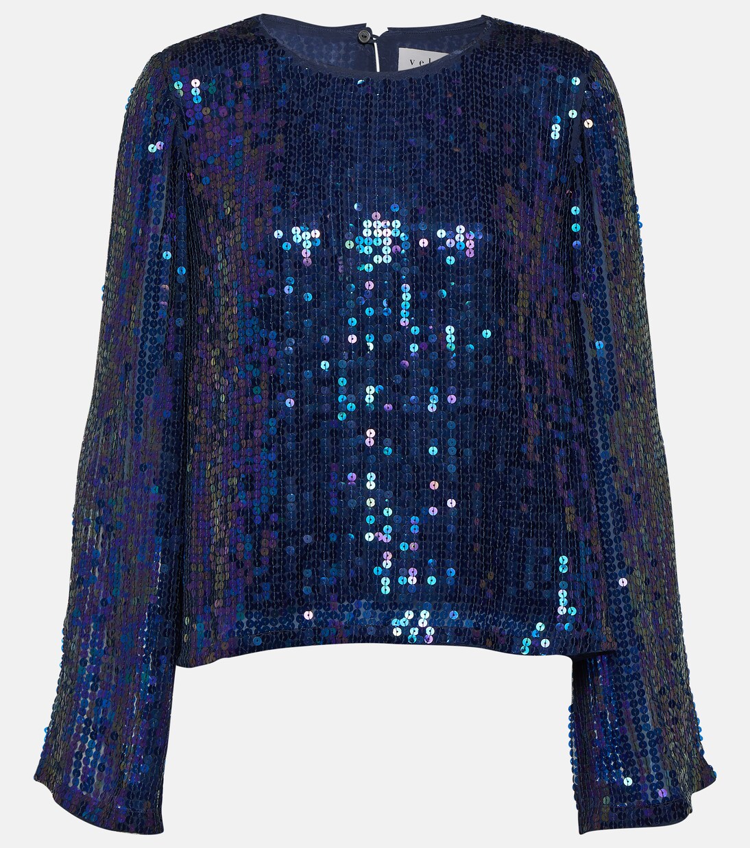 Evie sequined top | Velvet