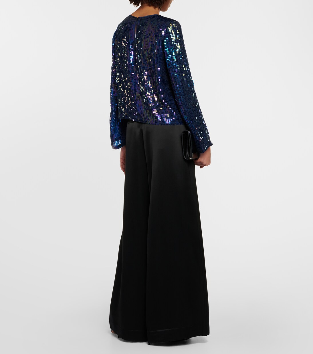 Evie sequined top | Velvet