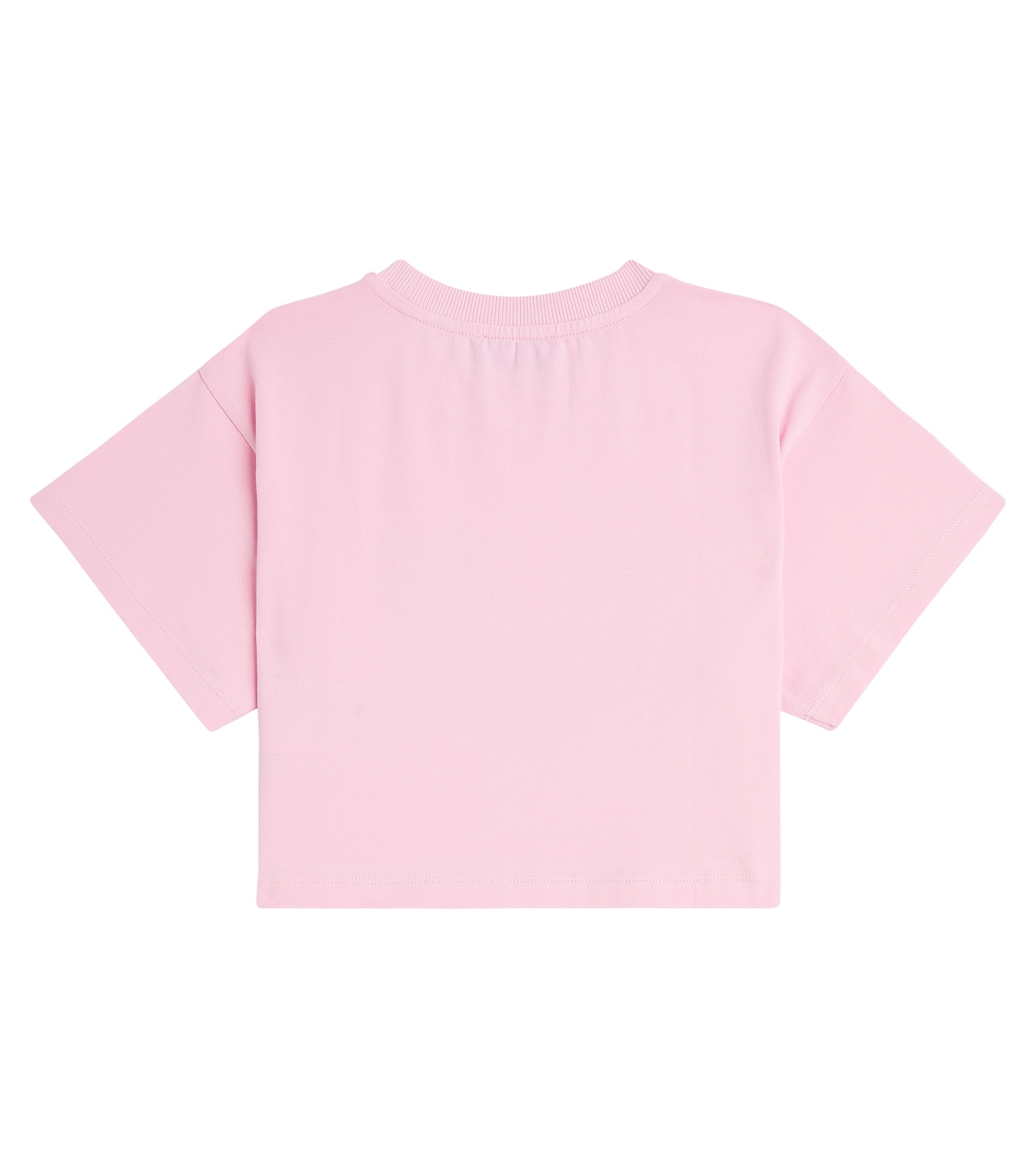 Printed cotton-blend jersey T-shirt | Moschino Kids