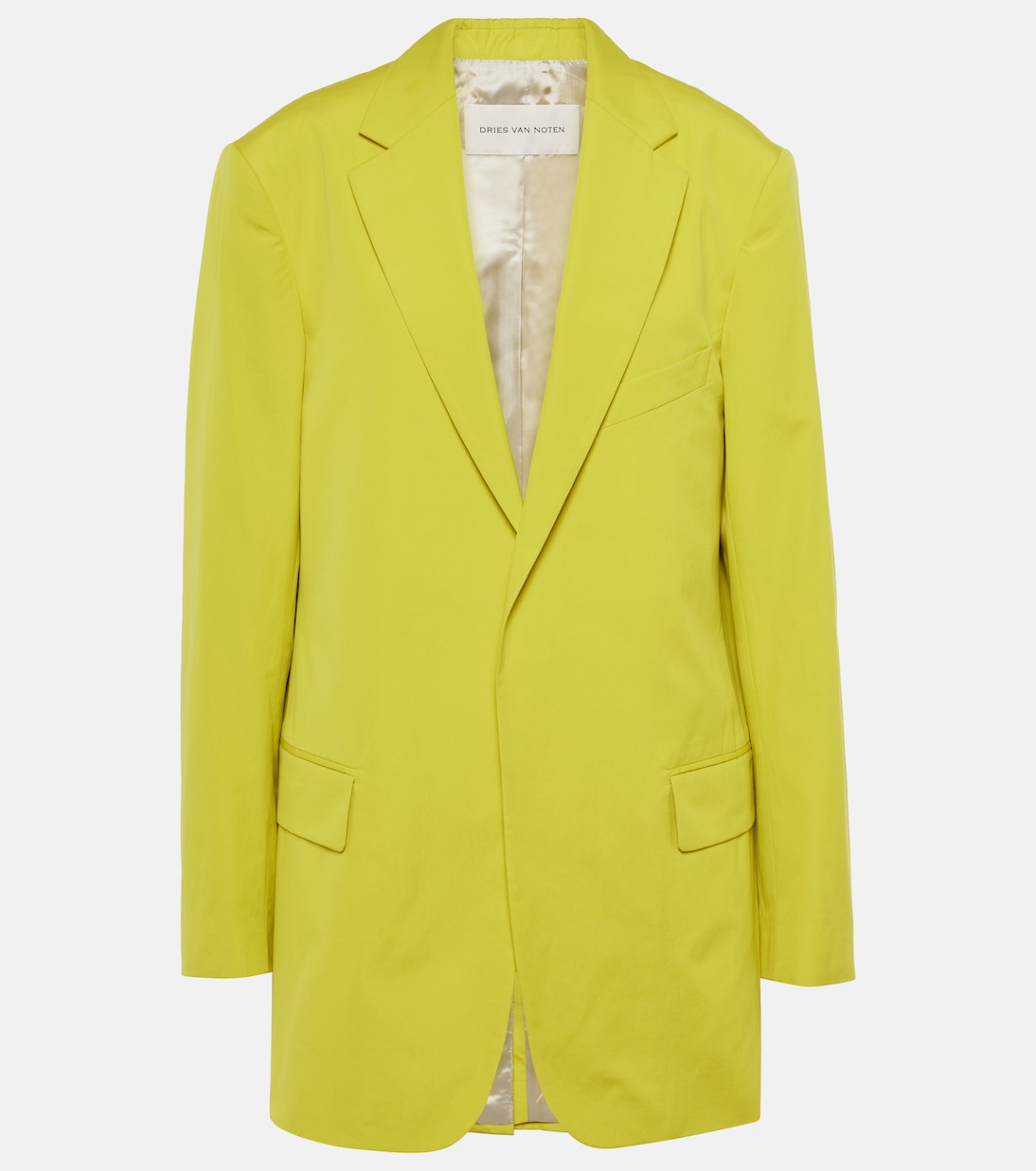 Oversize-Blazer aus Baumwollpopeline | Dries Van Noten