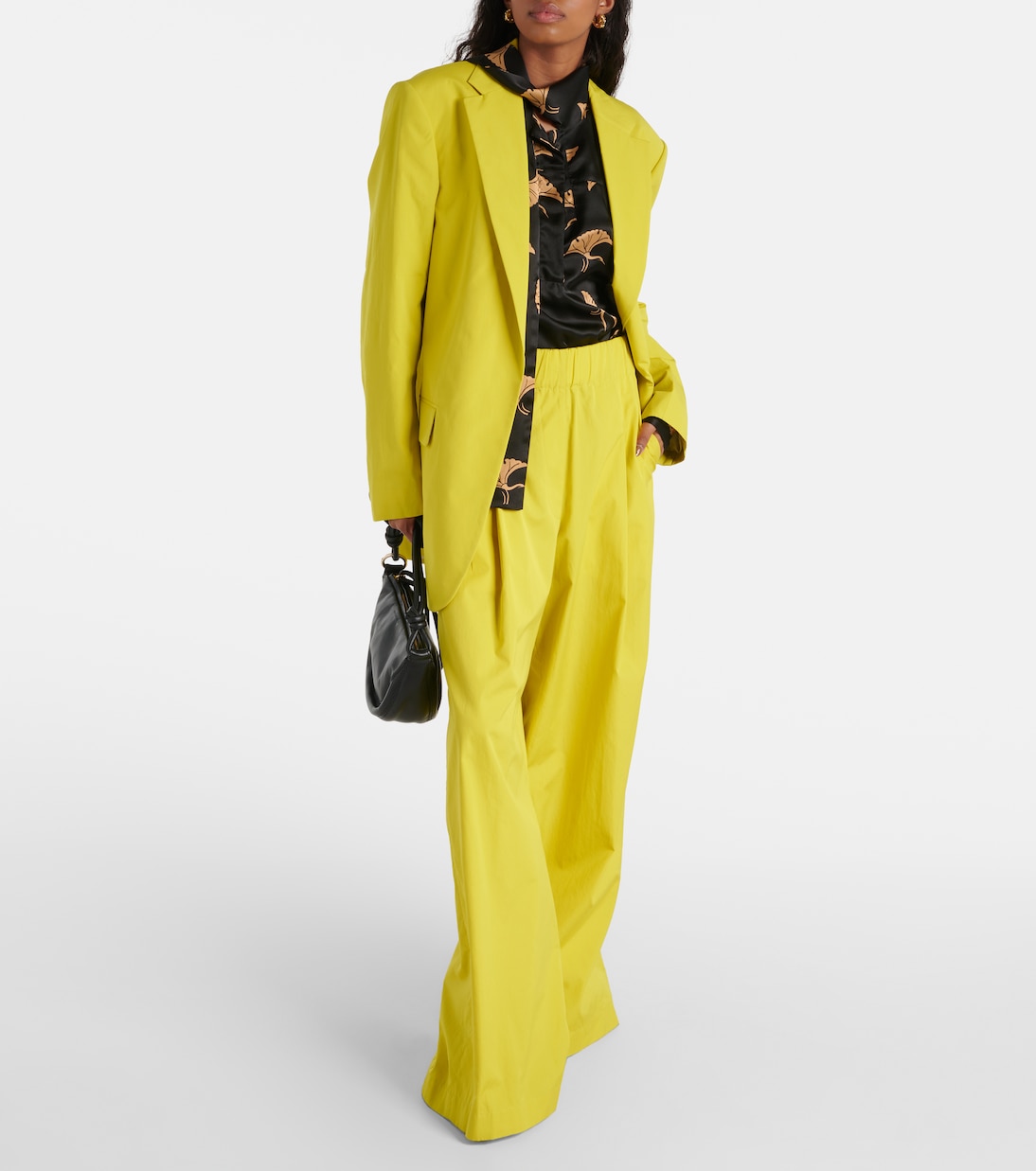 Oversize-Blazer aus Baumwollpopeline | Dries Van Noten