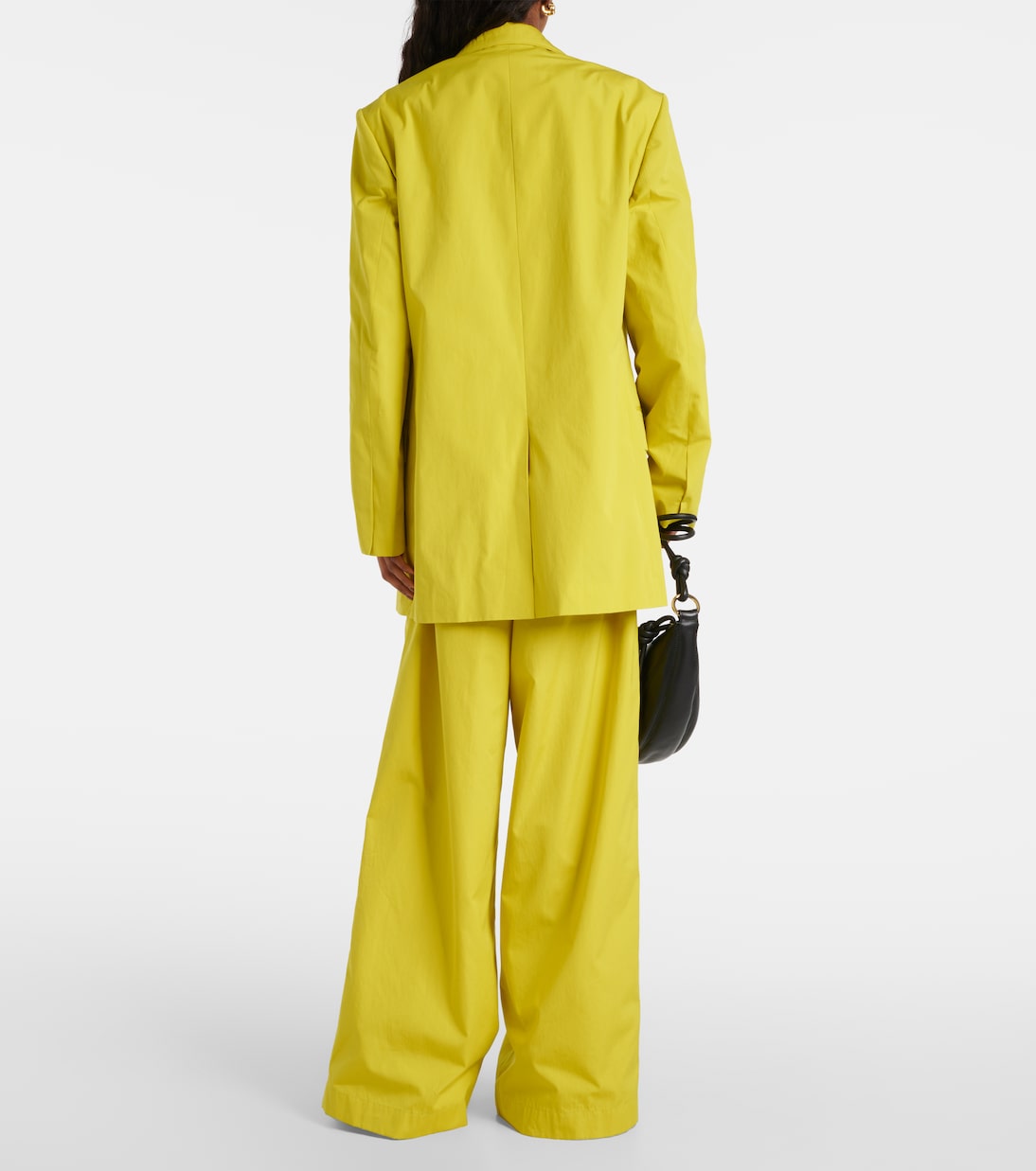 Oversize-Blazer aus Baumwollpopeline | Dries Van Noten