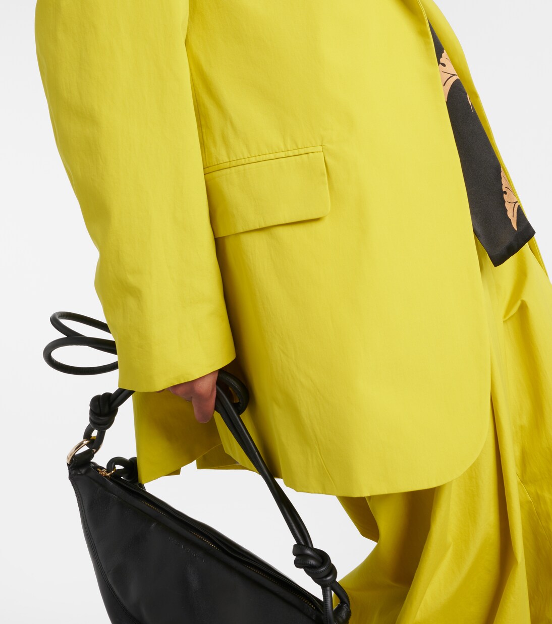 Oversize-Blazer aus Baumwollpopeline | Dries Van Noten