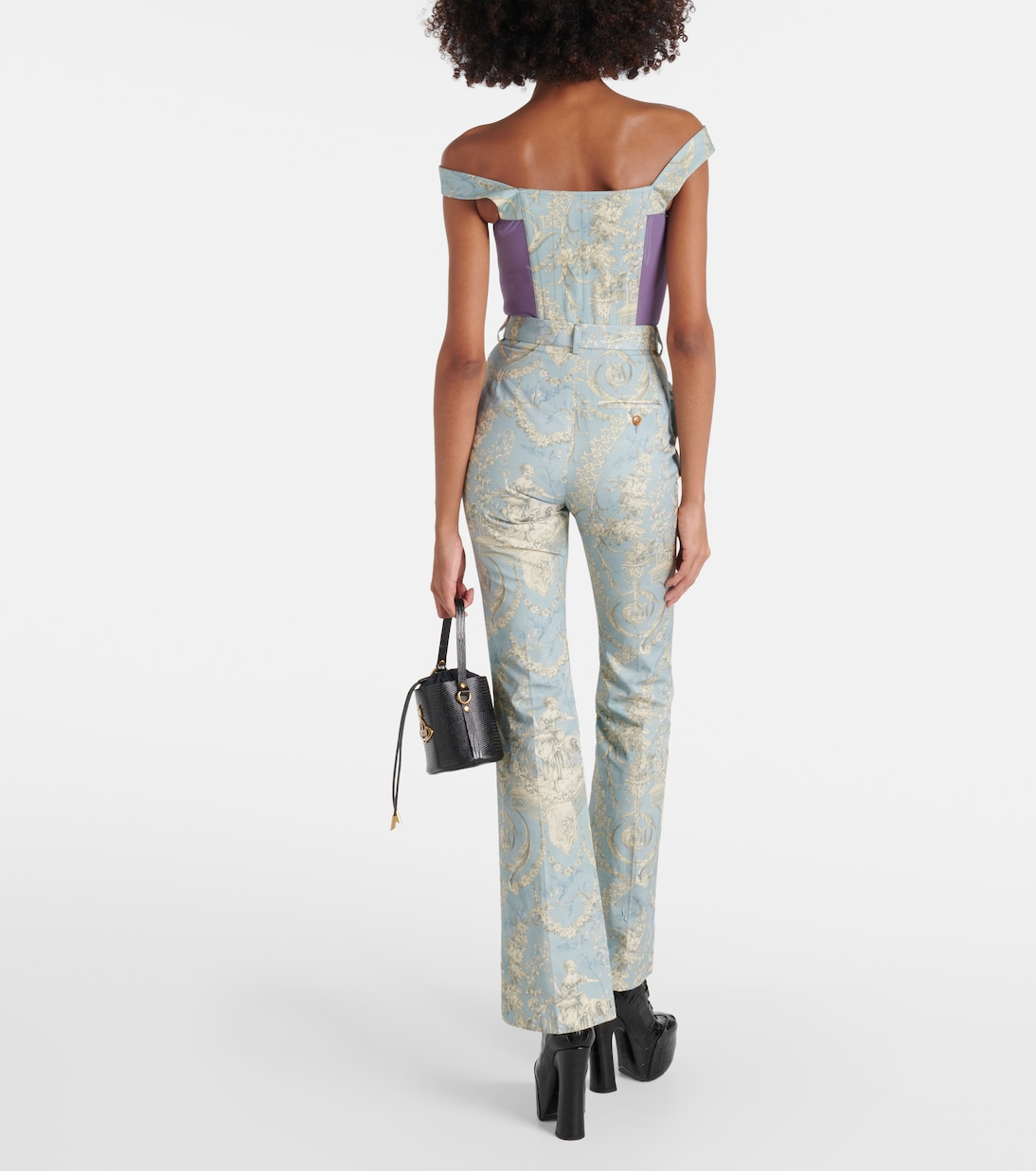 High-Rise-Schlaghose Ray aus Baumwolle | Vivienne Westwood