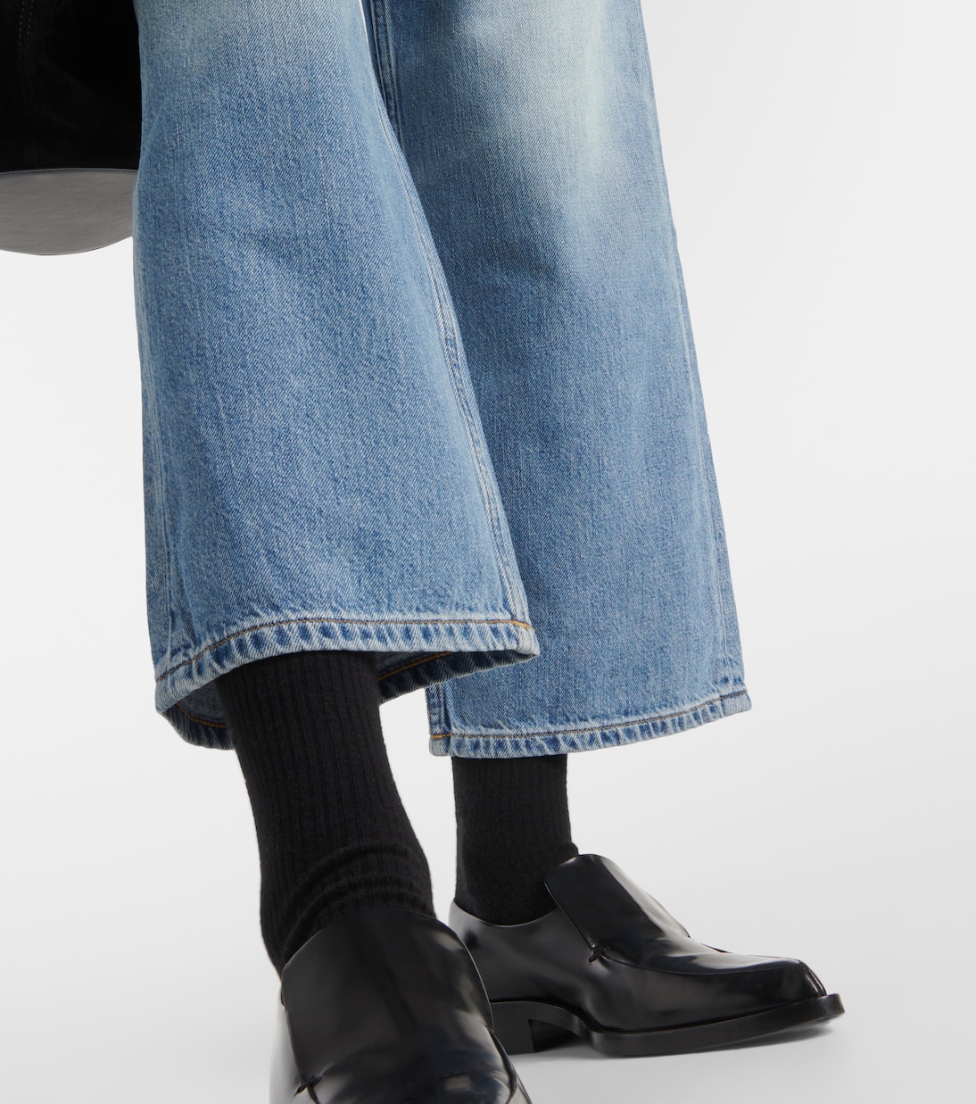 Mid-Rise Cropped Straight Jeans | Re/Done