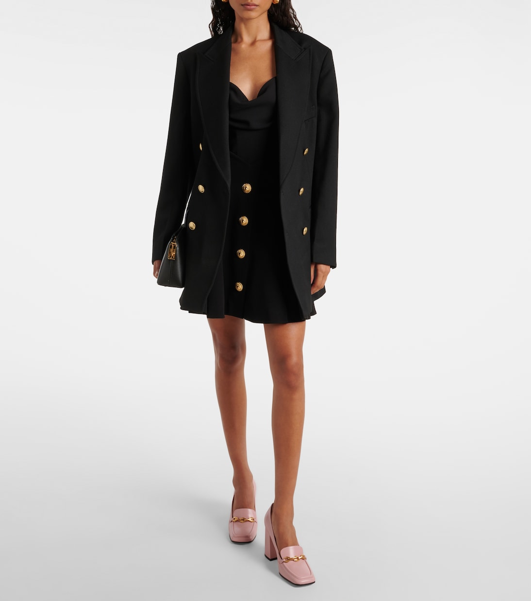 Loafer-Pumps Diamond Tilda 85 aus Leder | Jimmy Choo