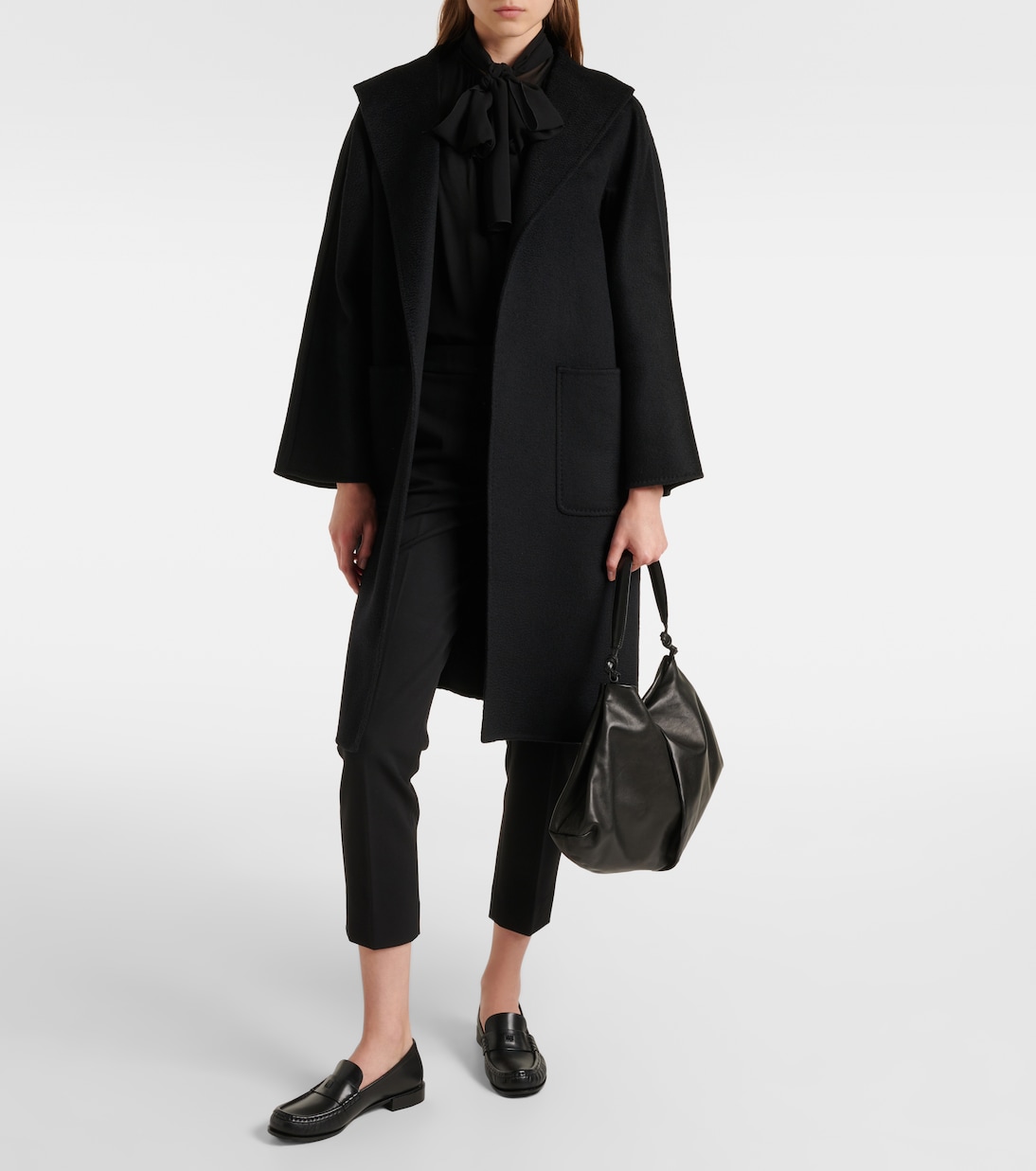 Cropped jersey slim pants | Max Mara