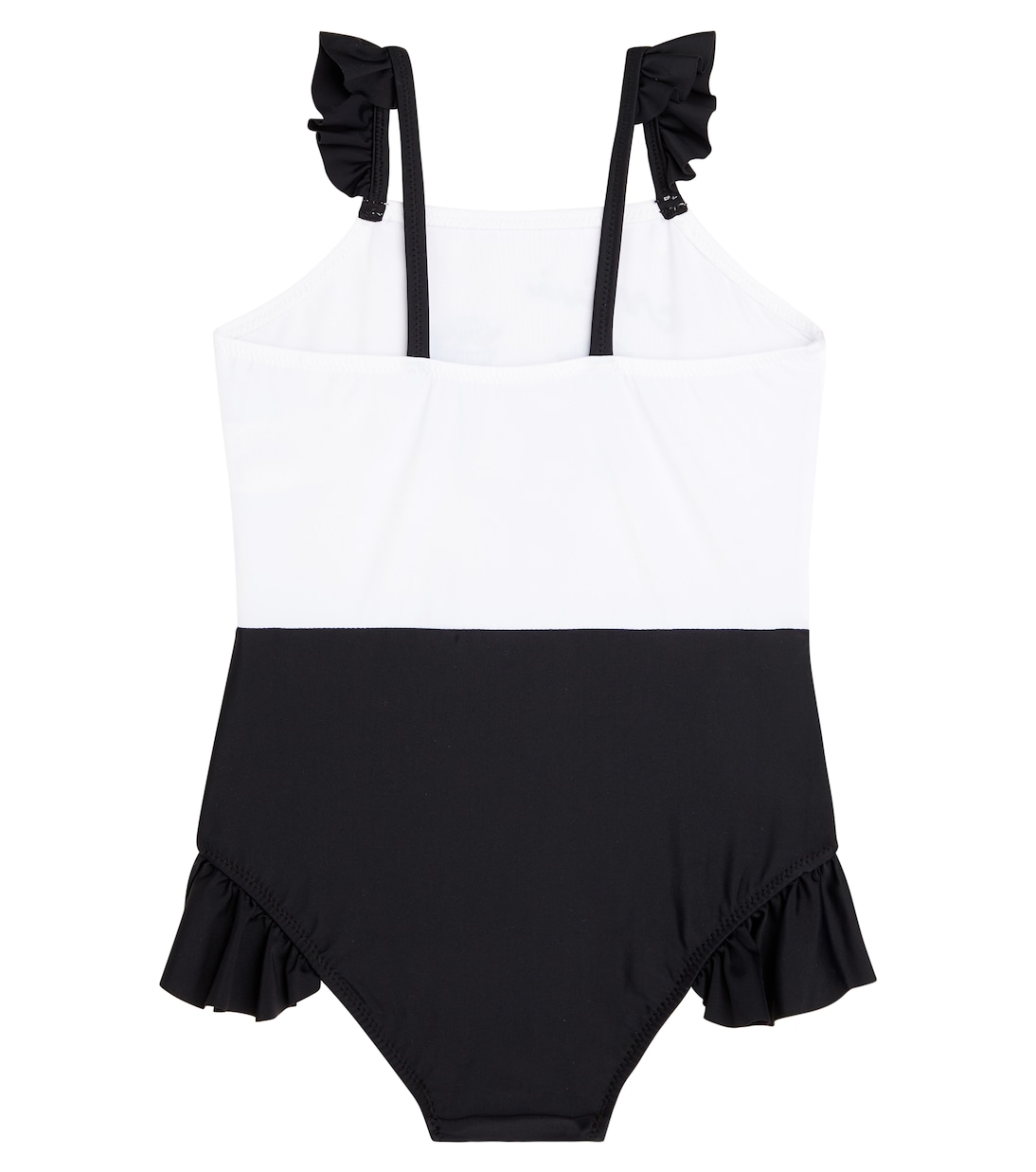Dolphins ruffled swimsuit | Mini Rodini